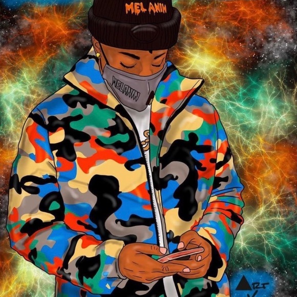 Camouflage Unisex Jacket-NWT - Picture 4 of 7